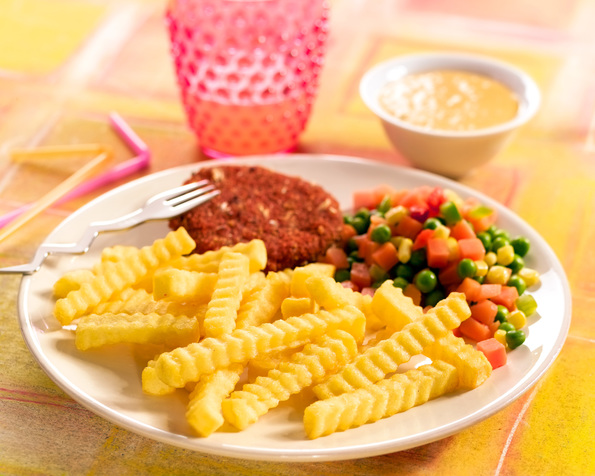 TK Pommes Crinkle Wellenschnitt vorgebacken 12x12mm SERVISA