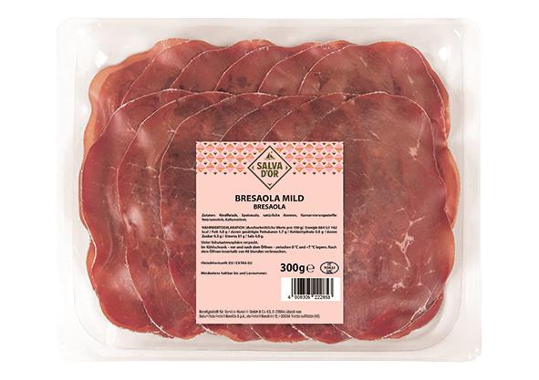 Bresaola in Scheiben SALVA D'OR 468716 (OUT OF STOCK bis 27.04)