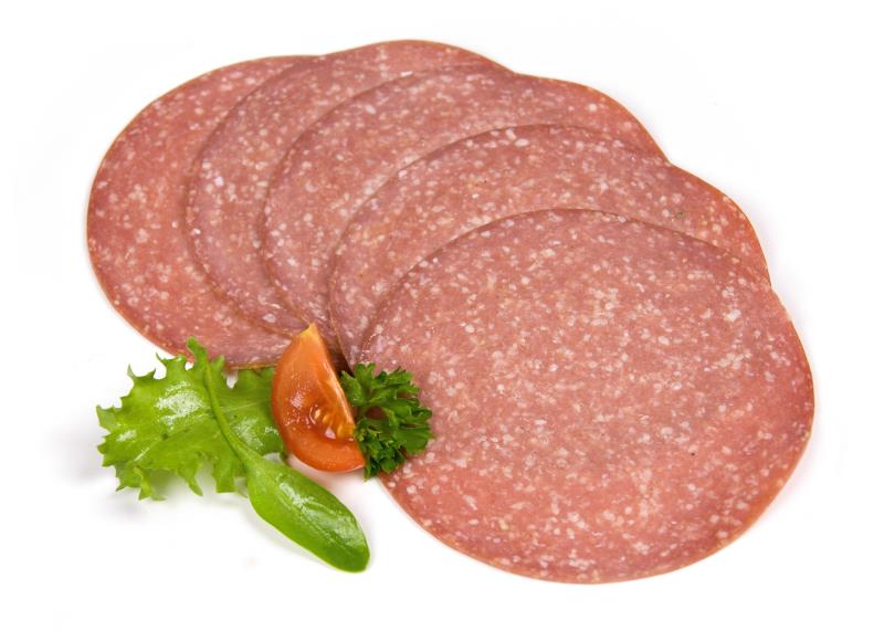 Delikatess Salami Ia, in Scheiben Kaliber 90/95 SERVISA