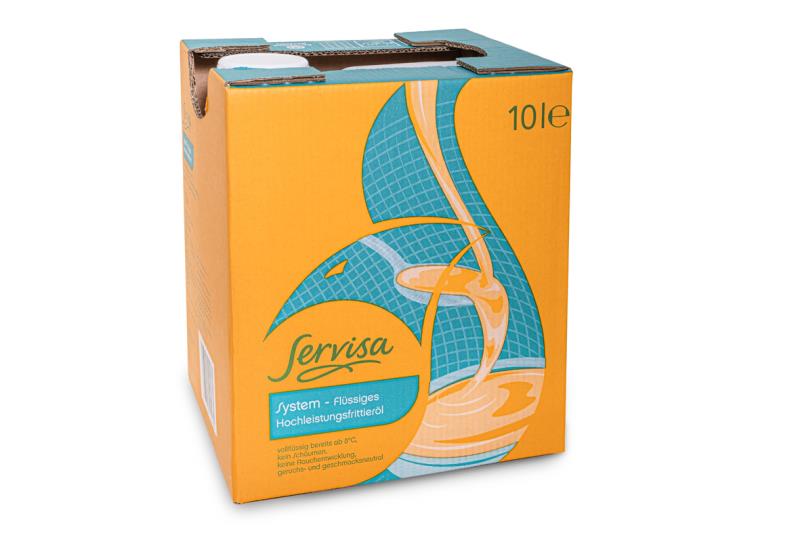 System Frittieröl flüssig, aus Rapsöl, Bag in Box SERVISA 88512SE