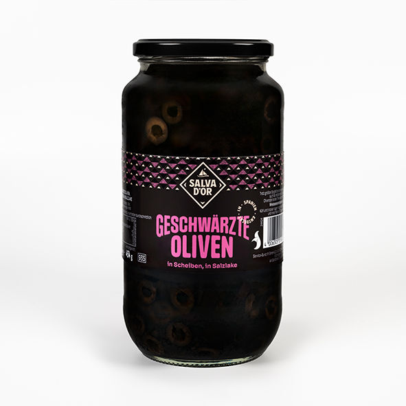 Oliven Scheiben geschwärzt SALVA D'OR Oliven Scheiben geschwärzt SALVA D'OR