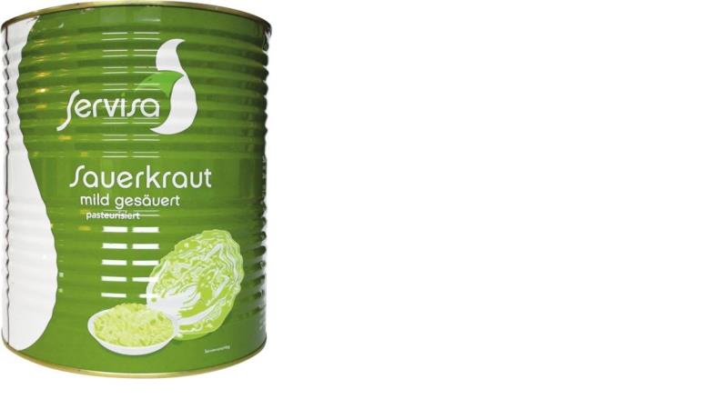 Delikatess Sauerkraut pasteurisiert SERVISA 112441409000 Delikatess Sauerkraut pasteurisiert SERVISA 112441409000