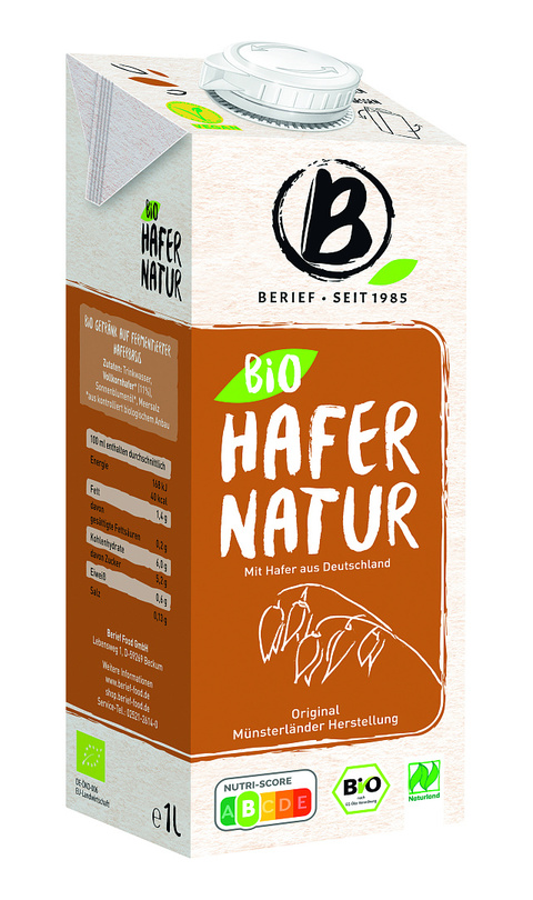 Bio Haferdrink BERIEF Bio Haferdrink BERIEF