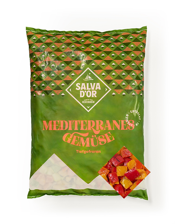 TK Paprika-Grillmix Würfel rot + gelb SALVA DOR