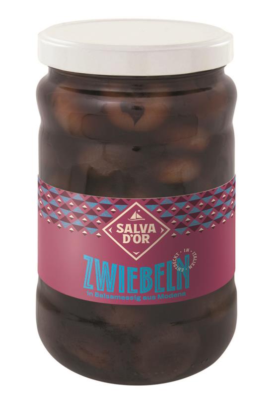 Zwiebeln ''Buongusto''' in Balsamessig aus Modena SALVA DOR Zwiebeln ''Buongusto''' in Balsamessig aus Modena SALVA DOR