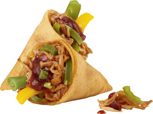 TK Veg.Mini Wraps Pulled Jackfruit vegan gegart SALOMON FoodWorld