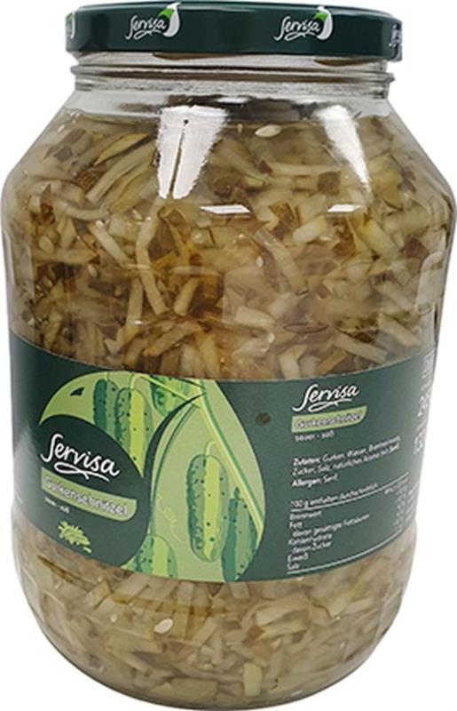 Gurkenschnitzel SERVISA (lieferbar ab 04.12)