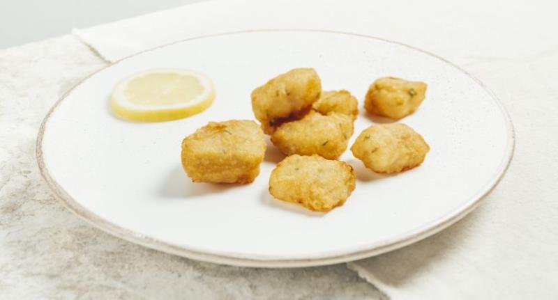 TK Kalmar Würfel mit Knoblauch in Backteig Spanien SALVA D´OR