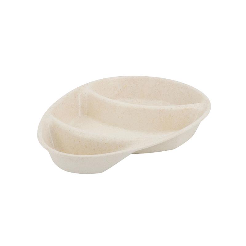 COMPLETTA Mehrweg-Menü-Teller Häppy Plate, 27,5x20x3,5cm, 3Kammern, Cashew/creme-weiß lizenziert COMPLETTA ÖKO (AVB) COMPLETTA Mehrweg-Menü-Teller Häppy Plate, 27,5x20x3,5cm, 3Kammern, Cashew/creme-weiß lizenziert COMPLETTA ÖKO (AVB)