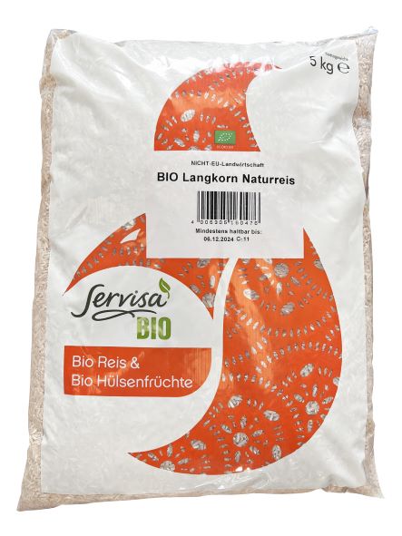 Bio Langkorn Naturreis SERVISA BIO Bio Langkorn Naturreis SERVISA BIO