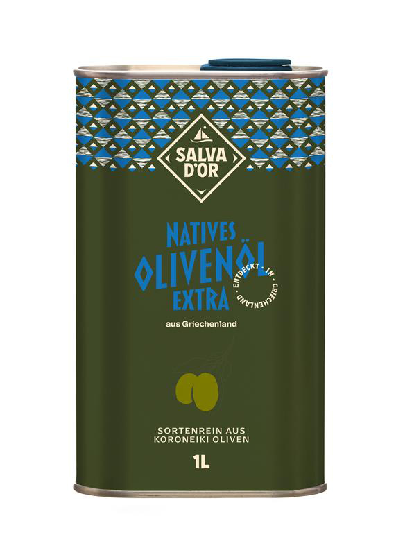 Natives Olivenöl extra Griechenland SALVA D'OR Natives Olivenöl extra Griechenland SALVA D'OR